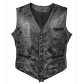 European and American V-neck suede single-breasted jacket vest vest