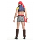 2022 New Halloween Men's Pirate Costume Masquerade Male Caribbean Crew Stage Costume