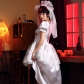 Halloween Costume Vampire Charming White Ghost Bride Horror Bloodstained Costume Art Photo Mummy Mummy