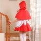 Halloween Party Costume Big Bad Wolf and Little Red Riding Hood Performance Costume Skirt Three Piece Set