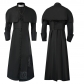 2022 New Halloween Medieval Performance Costume Priest Crusader Priest Robe COS Costume