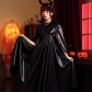 Halloween costume European and American movie character Maleficent Sleeping Dark Queen cosplay plays horn clothes