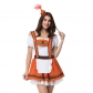 New European and American game uniform Oktoberfest skirt beer restaurant waiter clothing maid clothing