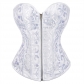 Jacquard Corset Laceless Zipper Body Shaper