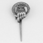 King's Hand Alloy Accessory Brooch