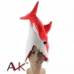 shark hat creative three-dimensional shark hat eating human shark hat spoof hat