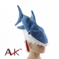 shark hat creative three-dimensional shark hat eating human shark hat spoof hat