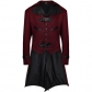 Gothic Victorian tailcoat steampunk VTG coat jacket Halloween cosplay costume