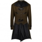 Gothic Victorian tailcoat steampunk VTG coat jacket Halloween cosplay costume
