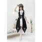  Cross Witch  Lolita gay gay dress jsk skirt cos dark night contract Gothic retro anime suit