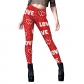 2022 European and American new women's pants Western Valentine's Day Explosion Love Print Yoga Tight Fitness Pants