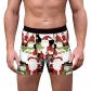 2022 New Christmas men's underwear Christmas Carnival Creative Printed Pattern Men's Flat Grace Pants Wholesale