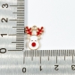 Santa Claus Christmas Tree Snowman Elk Set Following Earrings Bracelet DIY Jewelry Accessories
