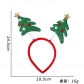 Christmas hair hoop elm horn pentagonal head hoop Christmas decoration children's head jewelry head buckle party decoration supplies