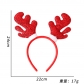 Christmas hair hoop elm horn pentagonal head hoop Christmas decoration children's head jewelry head buckle party decoration supplies