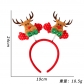 Christmas hair hoop elm horn pentagonal head hoop Christmas decoration children's head jewelry head buckle party decoration supplies