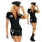 Police costume Policewoman costume drill sergeant costume cosplay uniform Seduction Halloween costume sexy underwear