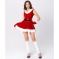 European and American adult women shoot sexy Christmas clothing red Christmas women's stage performance clothing