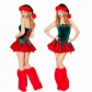 New Christmas clothing green Christmas clothing long hair quality adult Christmas skirt uniform temptation