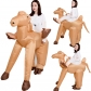 Funny cartoon doll clothing Walking animal mount props inflatable clothes pants adult