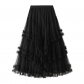 Autumn and winter new models are thin and thin, multi -level high -level skirt high -end skirt Fairy skirt