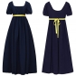 Halloween New Bridon Retro Mailing Dress High -waisted Dance Skirt Victorian Tea Dress