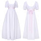 Halloween New Bridon Retro Mailing Dress High -waisted Dance Skirt Victorian Tea Dress