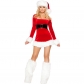European and American ladies Christmas stage performance clothing DS lead dance sexy Christmas suit with foot set