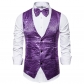 Men's vest sequins show dress jacket, nightclub Men's hostel