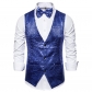 Men's vest sequins show dress jacket, nightclub Men's hostel