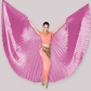 Adult 360 -degree belly dance gold -winged and silver -winged belly dance wings Indian dance wings performance dance wings