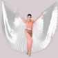 Adult 360 -degree belly dance gold -winged and silver -winged belly dance wings Indian dance wings performance dance wings