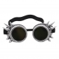 Liuding Steam Punk Industrial Retro Glasses Cycling Style Personalized Mirror Wind Wind Blockbuster Double -Layer Morroscopy