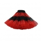 Three-stage maid lolita mesh skirt support boneless crystal yarn support skirt colorful petticoat ball tutu skirt