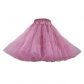 Three-stage maid lolita mesh skirt support boneless crystal yarn support skirt colorful petticoat ball tutu skirt