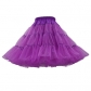 Three-stage maid lolita mesh skirt support boneless crystal yarn support skirt colorful petticoat ball tutu skirt