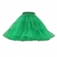 Three-stage maid lolita mesh skirt support boneless crystal yarn support skirt colorful petticoat ball tutu skirt