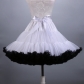 Adult tutu skirt mesh short skirt two-color mix dance skirt boneless soft girl cosplay two-color skirt support