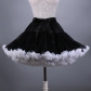 Adult tutu skirt mesh short skirt two-color mix dance skirt boneless soft girl cosplay two-color skirt support