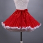 Adult tutu skirt mesh short skirt two-color mix dance skirt boneless soft girl cosplay two-color skirt support