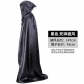 Halloween costume adult cosplay death cloak performance costume black wizard robe cloak vampire