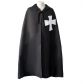 European cosplay templar knight cross c cloak cloak robe medieval costume props