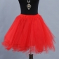 Two-color mesh skirt, tulle skirt, short tutu skirt, adult stage performance skirt