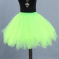 Two-color mesh skirt, tulle skirt, short tutu skirt, adult stage performance skirt