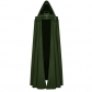 Medieval hooded coat gothic coat long trench halloween devil wizard death cloak robe cape