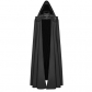 Medieval hooded coat gothic coat long trench halloween devil wizard death cloak robe cape