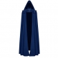 Medieval hooded coat gothic coat long trench halloween devil wizard death cloak robe cape