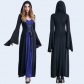 gothic robe adult halloween costume vampire dress witch costume hooded witch costume