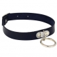 Japanese and Korean little devil is the same Harajuku punk rivet love lock fashion trend leather collar necklace bracelet