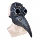 halloween plague beak mask punk steam european black plague doctor plague mask hot sale